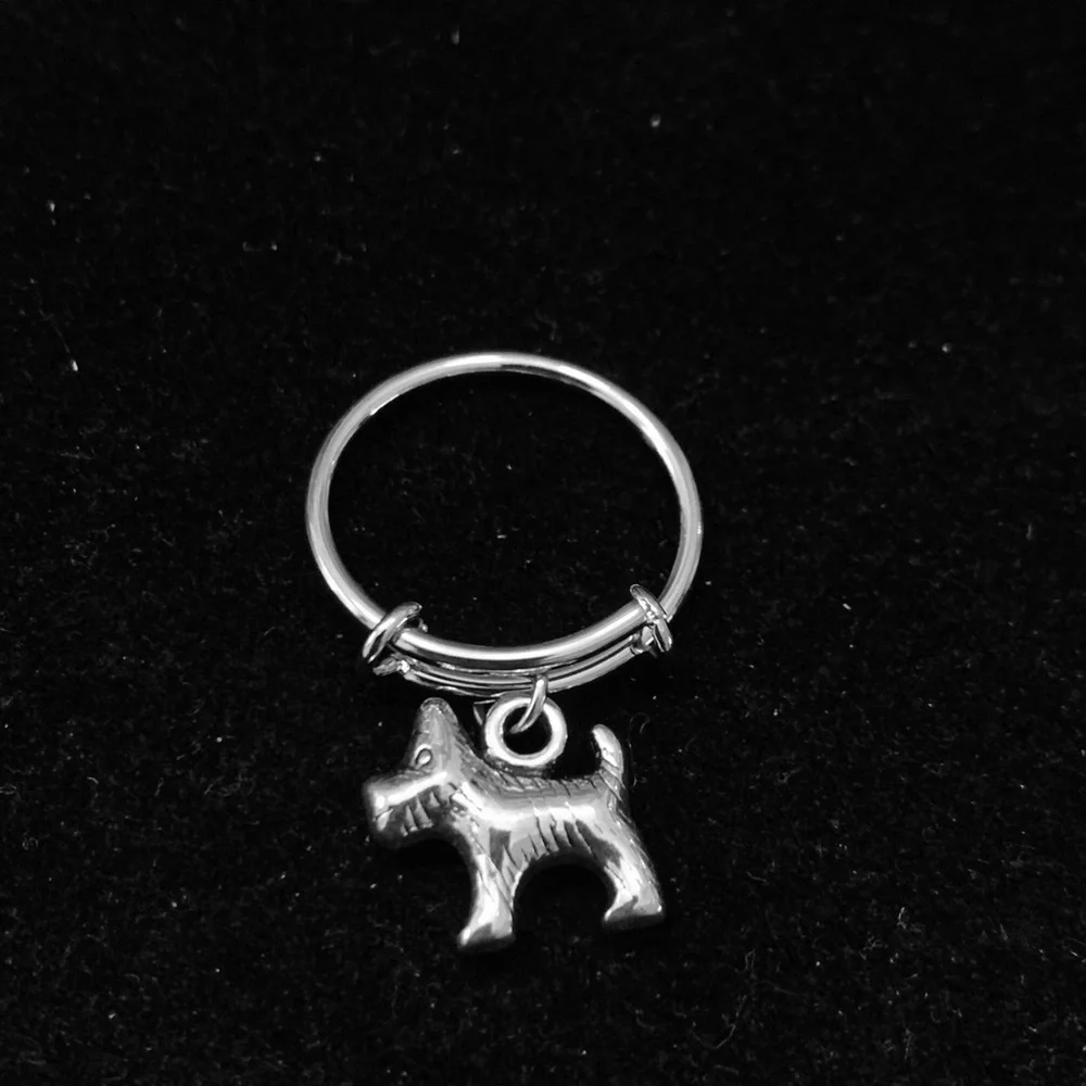 Scottish Terrier/ Scottie Dog dangle charm
